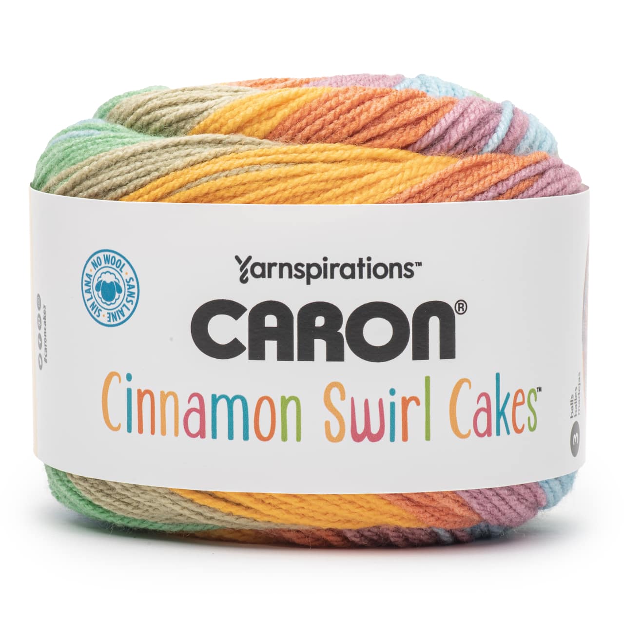 12 Pack: Caron&#xAE; Cinnamon Swirl Cakes&#x2122; Yarn